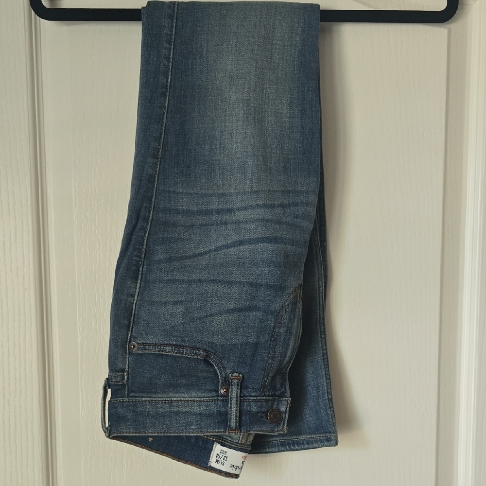 Abercrombie Kids Blue Denim Slim Jeans